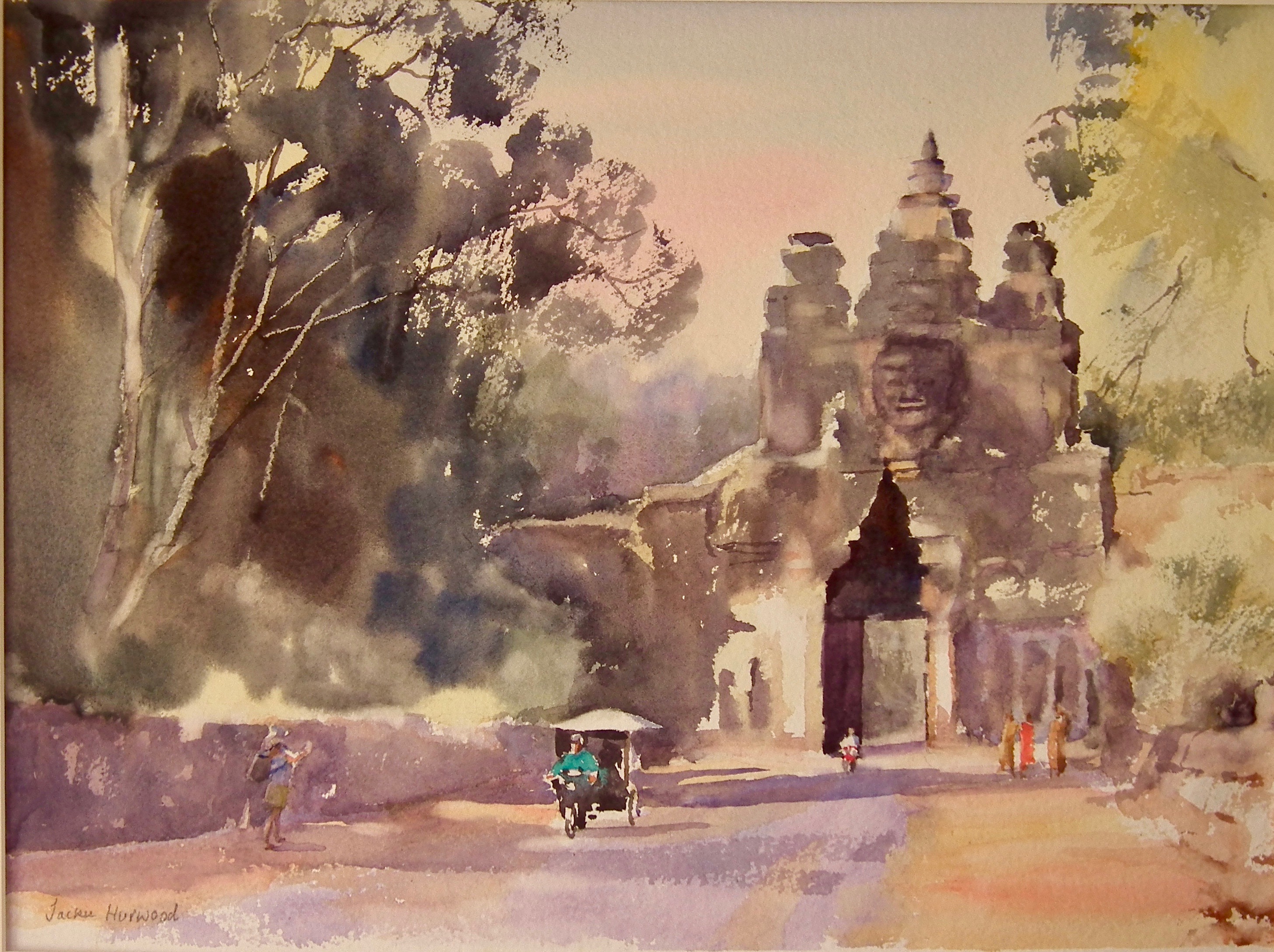 Gateway in Angkor Wat