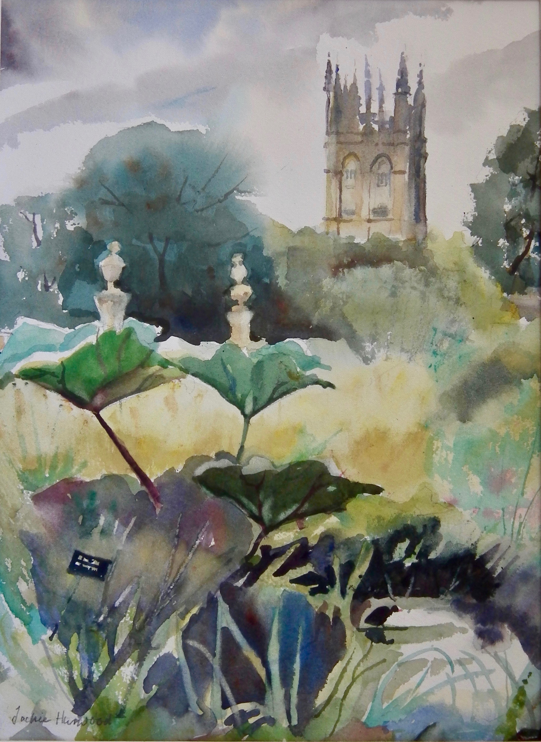 Magdalen Tower from the Botanic Gardens